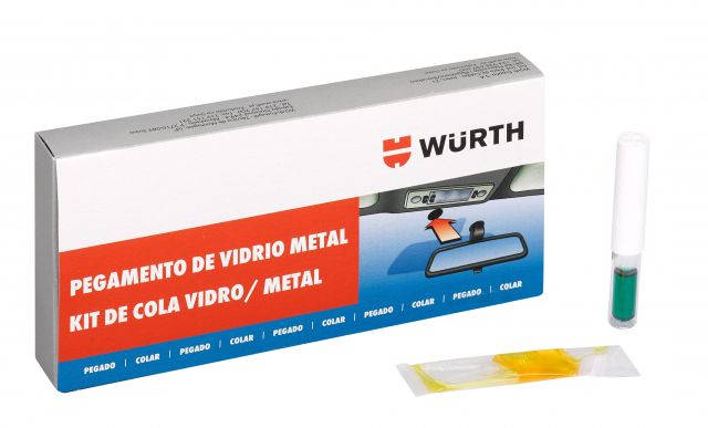 Pegamento Würth vidrio metal instantáneo es la mejor solución